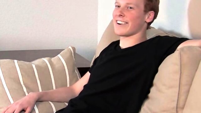 SOUTHERNSTROKES Horny Redhead Gay Cord Masturbates Solo