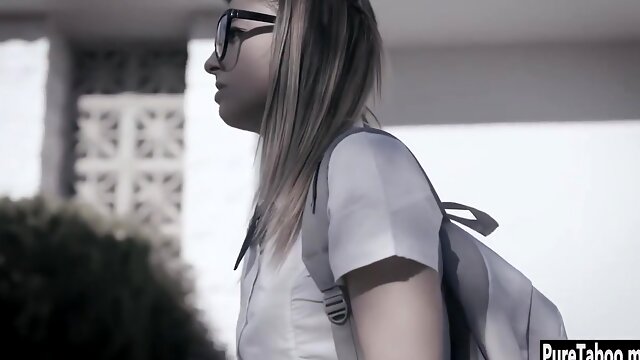 Lucky Guys Banged Petite Brunette Babe With Nice Ass