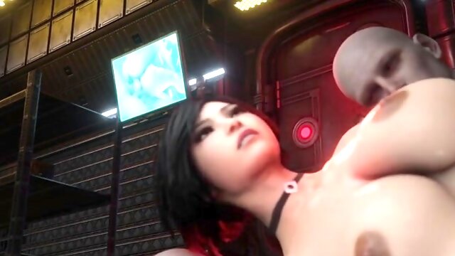 [Fart Warning] Ada Wong - Triple Anal Penetration (GangBang)