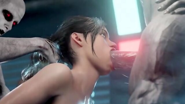 [Fart Warning] Claire Redfield - GangBang