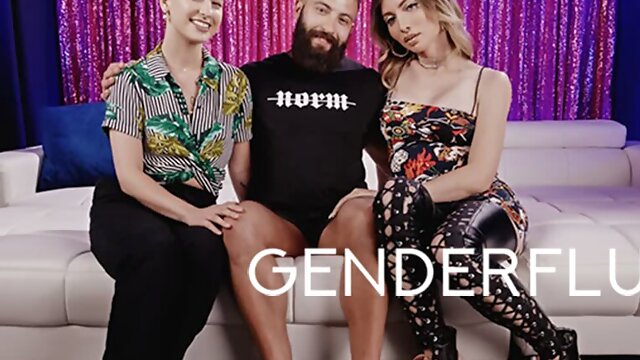 Korra Del Rio, Gender Fluid, Threesome