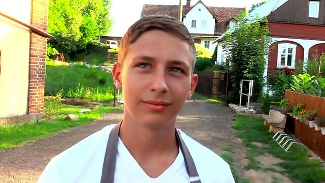 POV anal fuck with a European country hottie that cums HARD