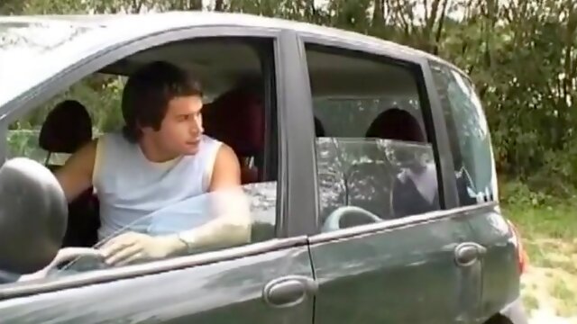 Gay Blowjob Car