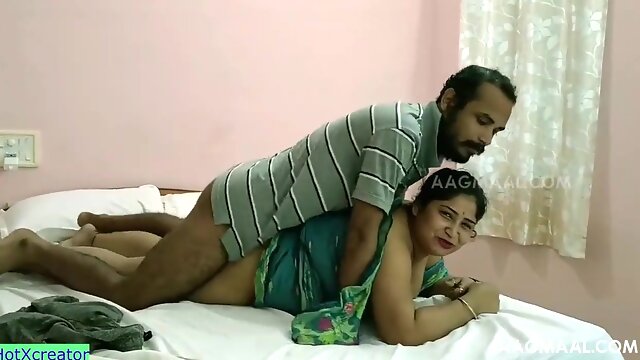 Servent Uncut - Indian BBW wife in amateur hardcore sex