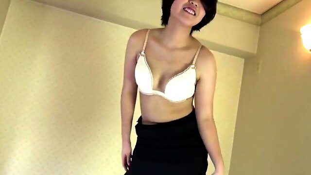 Beautiful Short Hair Japanese Babe Strips In A Hotel And Gets Her Pussy Fucked Hardcore