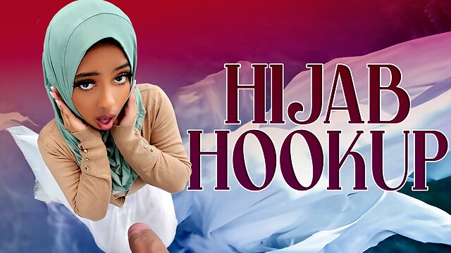 Hijab Learning American, Middle Eastern, Shy Pov, Arab