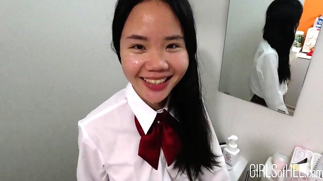 Old And Young Japanese, Stepdad Japanese, 18 Asian And Old, Cute Facial, School Uniform