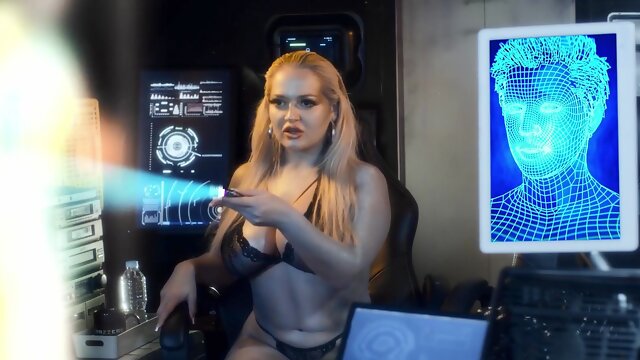 Lana Wolfs hot scene Pornstars In Space