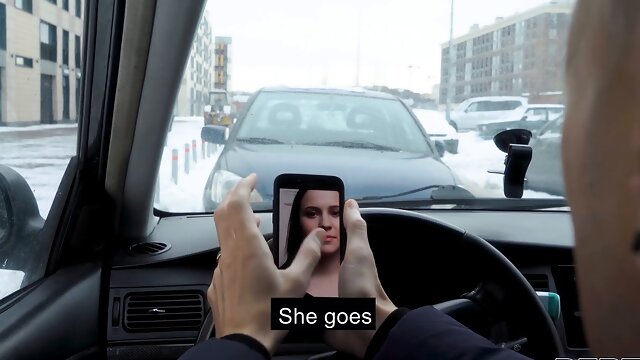 Watch this skinny teen seduce her debt collector in POV reality sex video