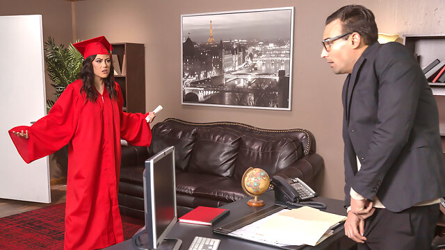 Kendra Spade gets screwed right after her graduation