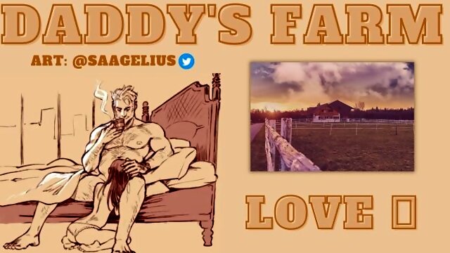 Daddys Girl, Small Tits Daddy, Daddy Roleplay, Farm, Solo