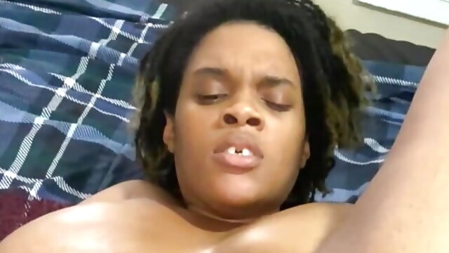 Big titty ebony BBW plays with toys while squirting and shaking orgasm