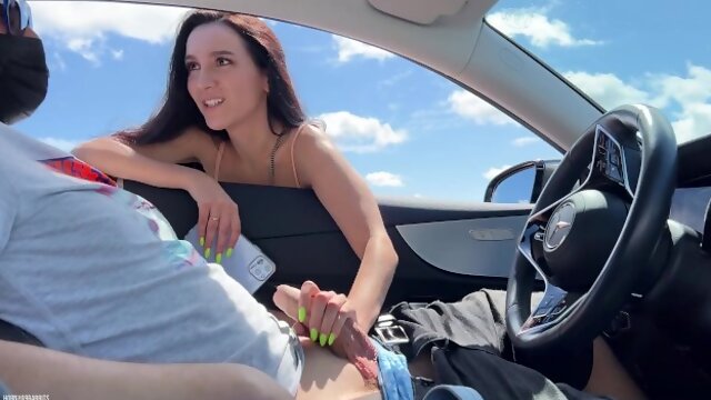 Stranger Public, Stranger Helping, Flashing Cock, Car Strangers, Sucking In Car