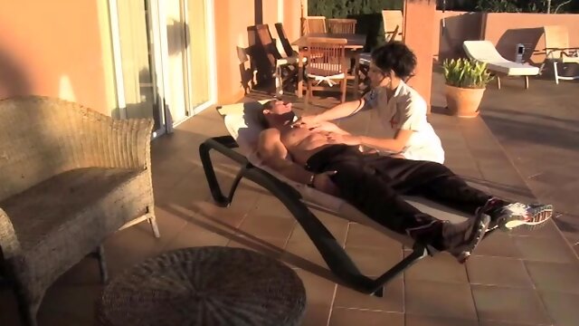 Nurse slag gets arse banged