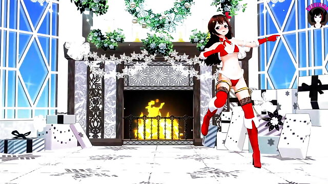 Toki - Sora de Fansa in Christmas Costumes