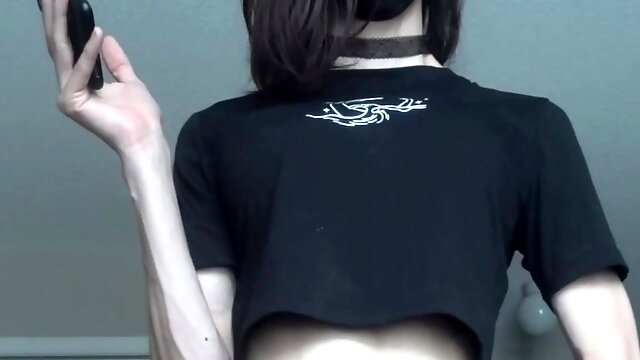 Hot gay twink dick masturbation video