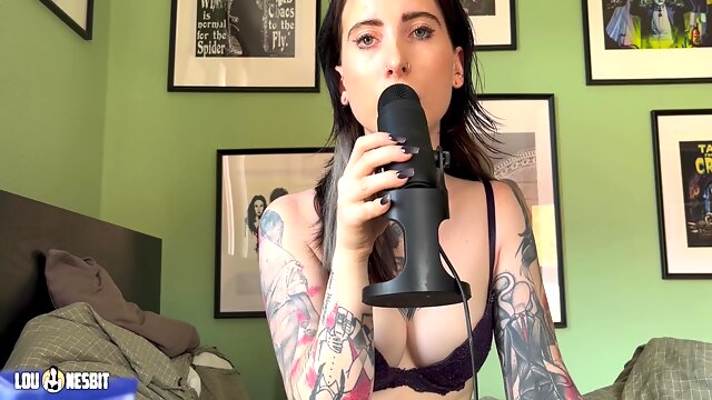 Lou Nesbit And Lia Louise In Spitting Asmr By