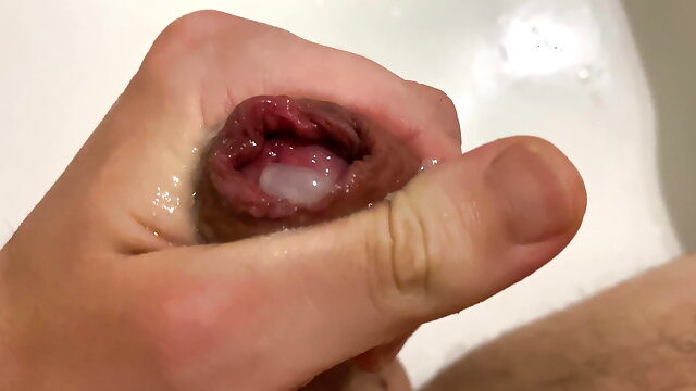 Gay Frenulum Cumshot