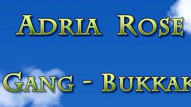 French Bukkake - Adria Rose