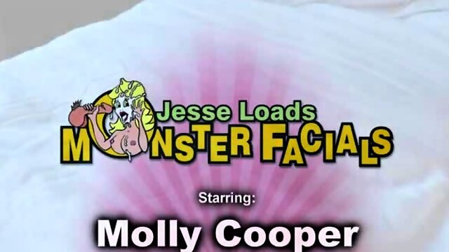 Jesse Loads Monster Facials - Molly Cooper