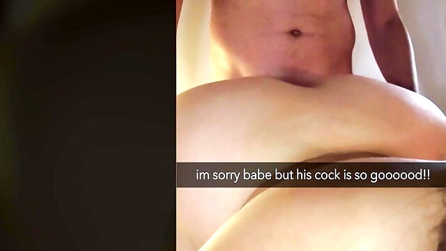 Cheating Wife Fucks Boss for Promotion on Snapchat