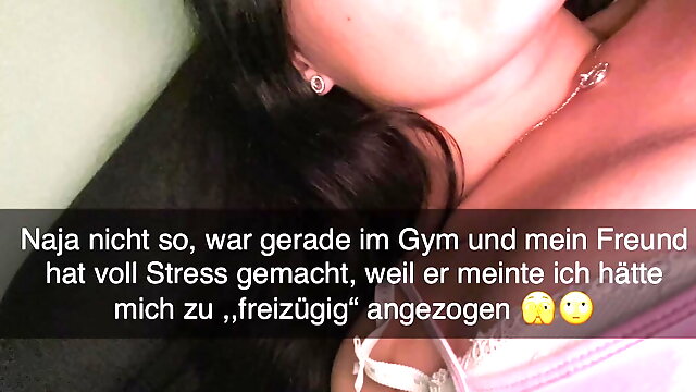 Gym Cheating, Snapchat Cheating German