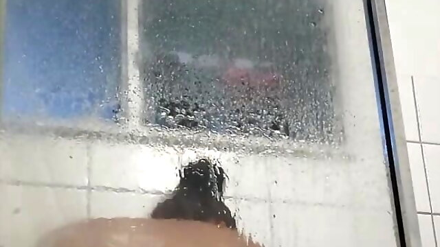 Shower Dildo Ride