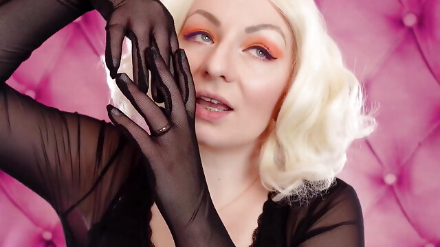 JOI Video: Jerk off Instructions in Fetish Gloves by Arya Grander