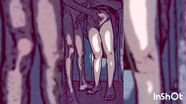 Aunty boy doggy position sexy hard 