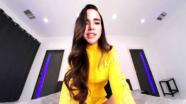 Suttin As STAR TREK Una Chin Riley Has Pussy That Cures