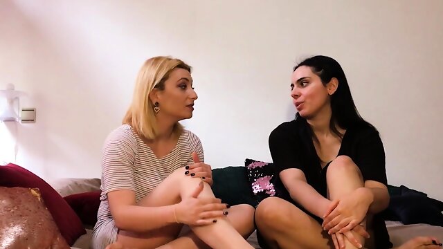 Ersties - Lucia Invites Maria Over For Sexy Lesbian Fun