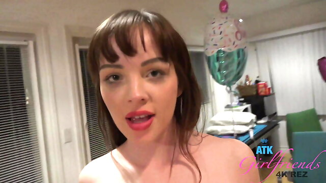 Aliya Comes Out in a Sexy Birthday Outfit to Get You in the Mood