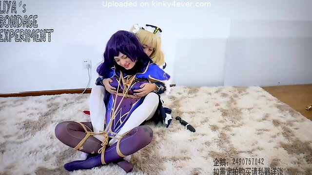 Asian Cosplay Bondage Vibrator 03