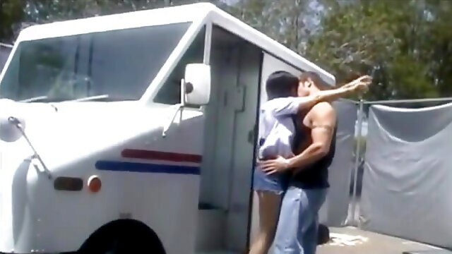 Gorgeous Whore with Fantastic Ass Wearing High Heels Gets Fucked in a Truck