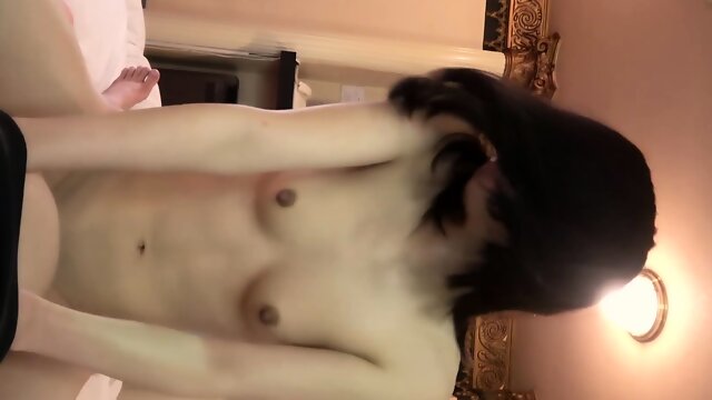 Great close up in japanese teen oral sex pov