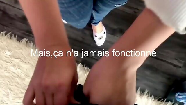French Girlfriend Gets A Creampie - Homemade Video - Big ass