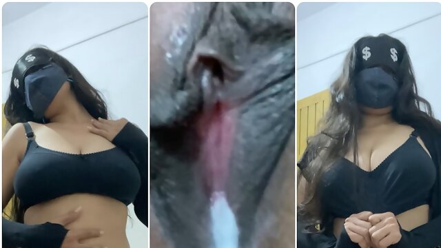 Desi sex with black nighty