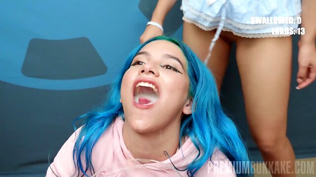 Min Galilea 1st Bukkake Cumshot Compilation - Bukkake