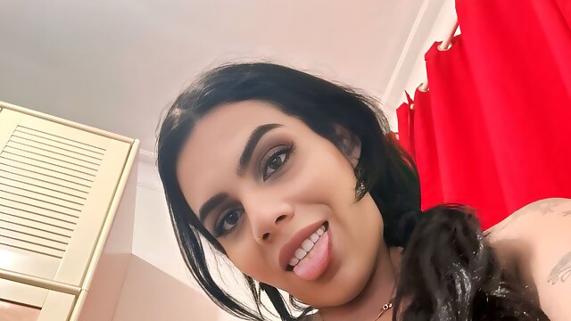 Shemales Spanish, Young Latina Solo, Larissa Borges, Teen Solo, Big Dick Solo