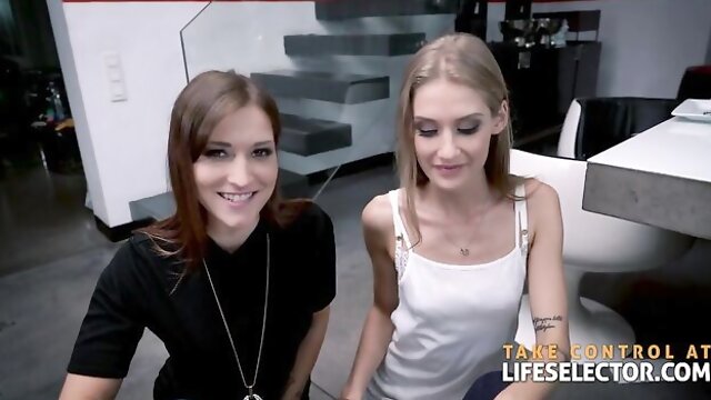 Sex hungry Tiffany Tatum at hardcore movie