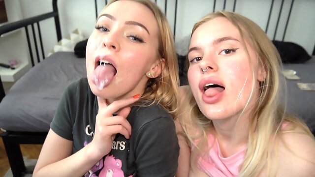 Foursome Couples, Mira David, Teen Foursome, Cum In Mouth