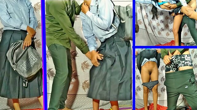 Class room MMS leaked Young indian hot Schoolgirl gf bf viral Sex Video