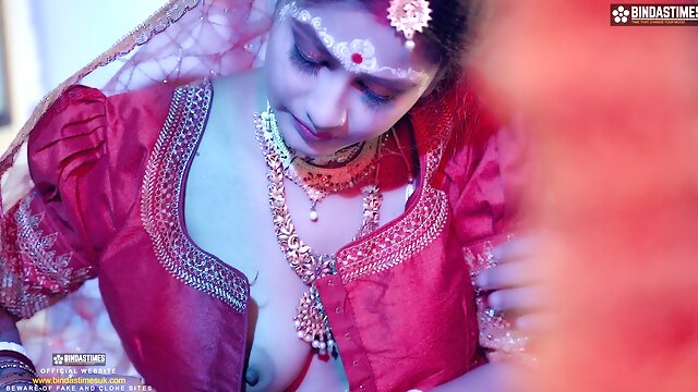Cute Indian Girl, Desi With Hindi Audio, Wedding Night, Husband