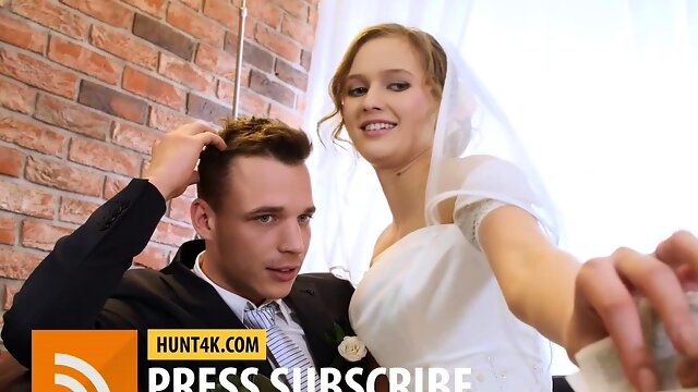 HUNT4K. Girl finally finds kind man to sneak into her pussy