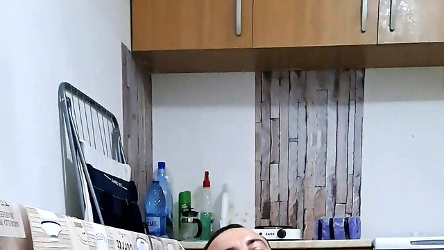 Bearded male solo masturbation 