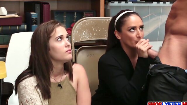 Peyton And Siennas Naughty Team Effort