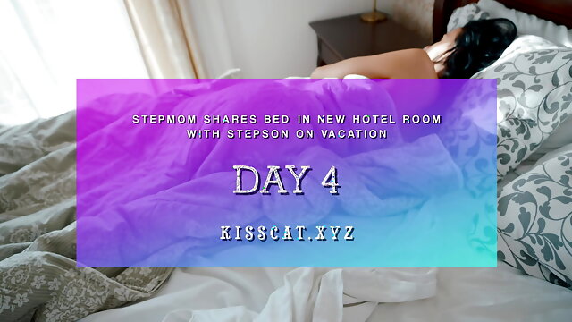 Day 5 - Why Step Son Risky Fucks Step Mom??? Share Bed Turn Unexpected Creampie