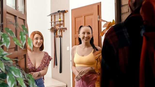 Suckin' At The Homestay Video With Lucia Fernandez, Nick Ross, Bella Angel - RealityKings