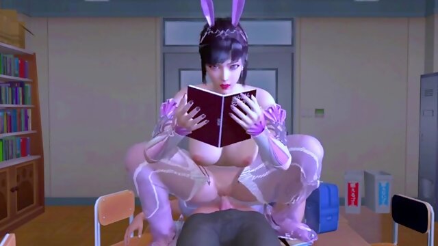 Cosplay Rabit Girl Riding Her ClassmateHentai 3D Uncensored V344