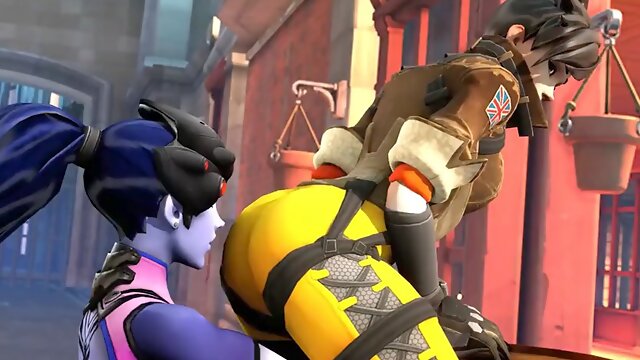 Tracer 4 - Overwatch SFM and porn compilation in Blender